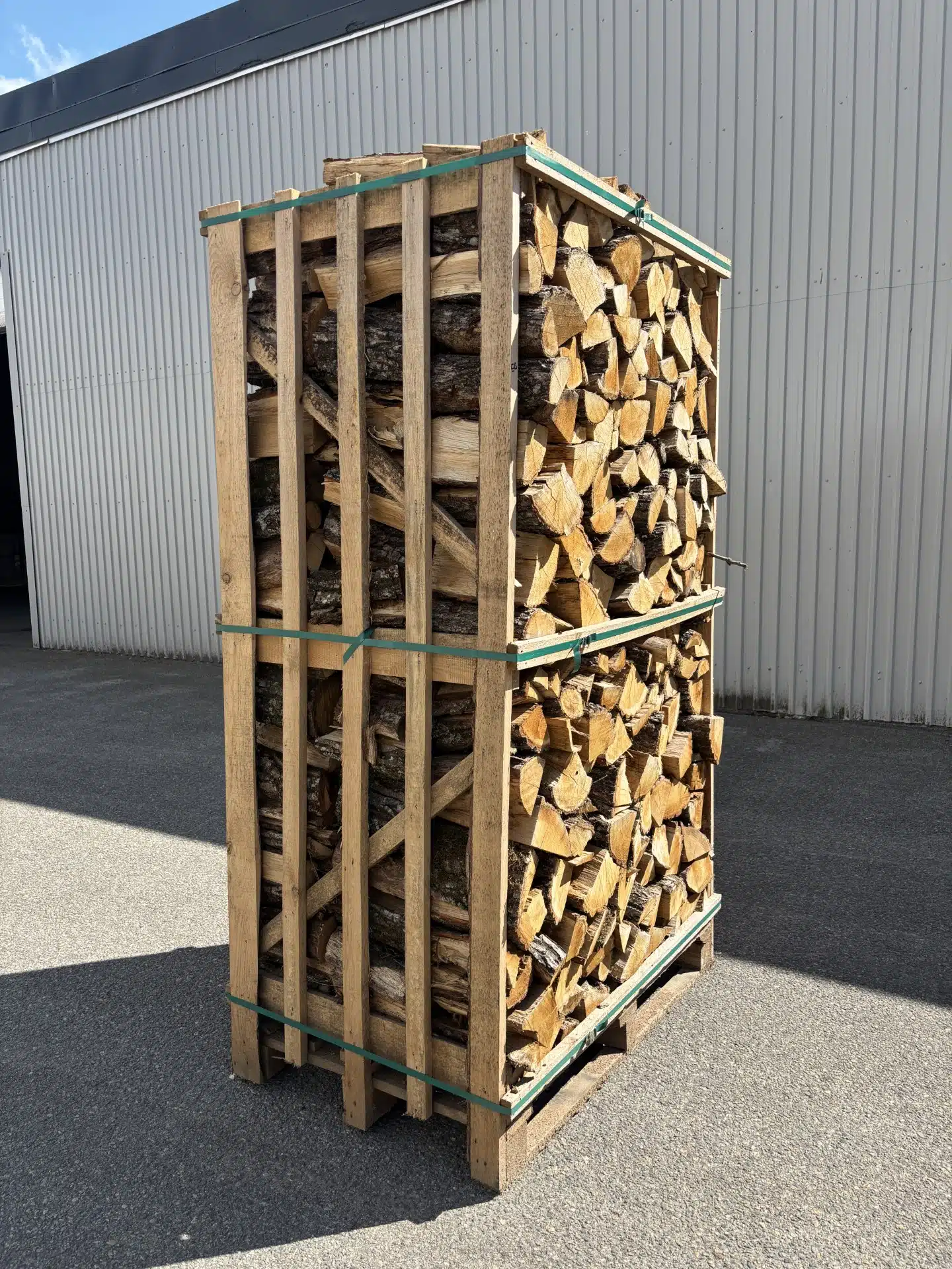 Brænde tårn egetræ 2