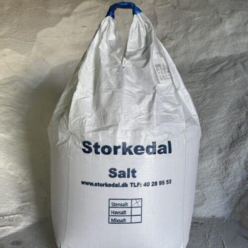 Vejsalt Stensalt – 1000 kg Bigbag