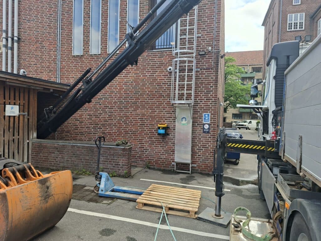 Speciel Kranopgave storkedal transport